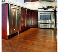 Postmedia News/Files Tough and sustainable bamboo floors such as this one are part of the recent trend toward ‘green’ products­.