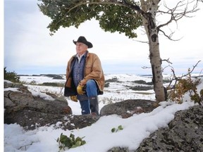 Rancher Harvey Buckley has put a conservation easement on his land at Jumping Pound near Cochrane to protect it from development.