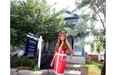 Realtor Grace Yan from Sotheby’s International Realty Canada at one of her listings this summer.