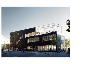Rendering for a new building to go up in East Village. Image courtesy mir.no