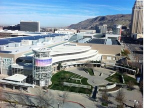 While SLC’s Salt Palace convention centre opened back in 1996, it still looks very contemporary with its extensive use of glass and steel. Courtesy, Richard White