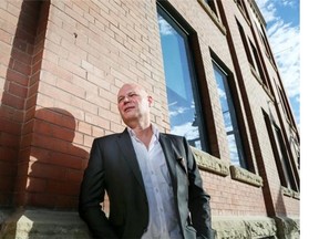 Toronto real estate developer Brad Lamb on a visit to Calgary’s Beltline district on Wednesday.