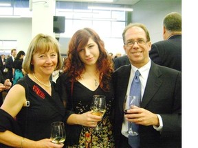 Dr. Sam Weiss, pictured with wife Dorothy Kemp and daughter Shoshana, was among the many leading medical minds at the event.