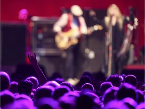 Fans at the Saddledome for Fleetwood Mac in October. Many bands of that calibre can't fit their elaborate equipment into the arena, with its aging concave roof.