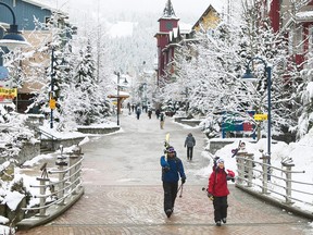 Whistler Village is incredibly walkable.