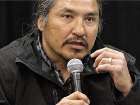 Chief Allan Adam of the Athabasca Chipewyan First Nation.