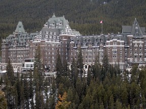 The Fairmont Banff Springs Hotel is an iconic landmark in the Canadian Rockies.