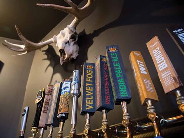 A wide assortment of beers on tap at Symons Valley Roadhouse.