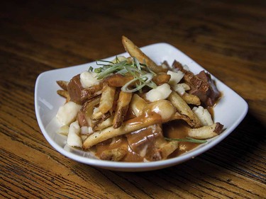 Smoked beef brisket poutine at Symons Roadhouse in Calgary.