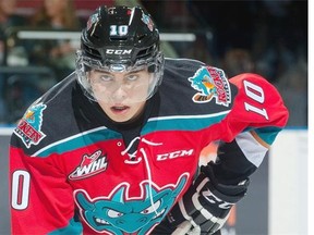 Calgarian Nick Merkley is having another fine season with the Kelowna Rockets.