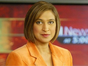 File - Nirmala Naidoo pictured in the Global Television Calgary studio in 2005.