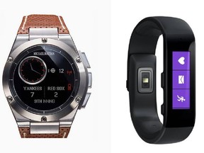 Microsoft and HP have taken an indirect approach to the wearable market. HP is offering a fashion timepiece with limited connectivity while Microsoft is focusing on fitness tracking.
