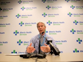 Dr. Richard Musto, Alberta Health Services Medical Officer of Health for the Calgary zone.