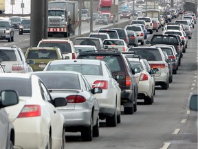The government is asking Albertans if high occupancy vehicle lanes are needed on provincial highways, such as the always busy Deerfoot Trail.