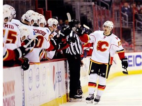 Calgary Flames left winger Lance Bouma is second on the team in hits and now has three goals in his past six games.