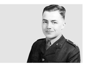J. Walter Keith pic, then a lieutenant in the Regina Rifle Regiment, taken sometime in 1945. He is the Calgary man featured in new Remembrance Day TV programs.