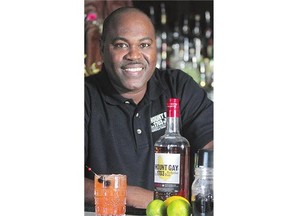 Chesterfield Browne, Mount Gay Rum international brand ambassador and mixologist, creates a Mount Gay Rum Punch.