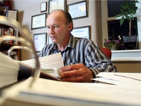 Ward 10 councillor Andre Chabot in his office at Calgary City Hall on November 20, 2011.