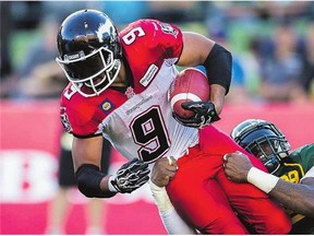 Jon Cornish of the Stampeders says he didn't suffer another concussion and feels good about leading the team into the playoffs.