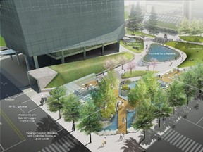 Design renderings of Century Gardens redesign.