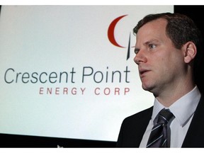 Crescent Point Energy CEO Scott Saxberg.
