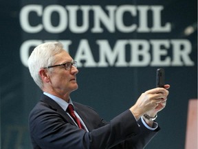 Former Mayor Al Duerr, pictured during the Mayor's Environment Expo at City Hall on June 3, 2014.