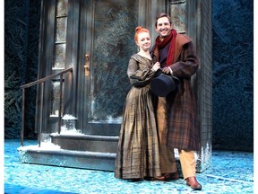 Lorraine Hjalte
Allison Lynch and Braden Griffith are one of two married couples cast in Theatre Calgary's A Christmas Carol