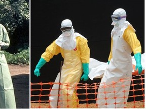 The Ebola epidemic in Zaire, 1976 (L) and in Guinea, 2014 (R). Past lessons can inform our future disease response. Source: http://www.bbc.co.uk/news/magazine-28262541 and http://www.bloomberg.com/image/io0lBKv00o4k.jpg