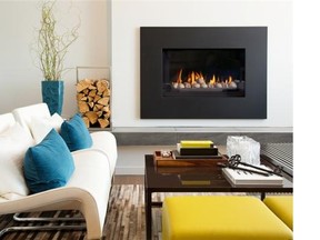 A fireplace can instantly change the mood of a space. Courtesy of Sabal Homes