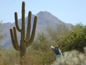 Enjoy a round of golf at Grayhawk Golf Club in Scottsdale, Arizona.
