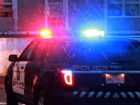 A Calgary Police Service car