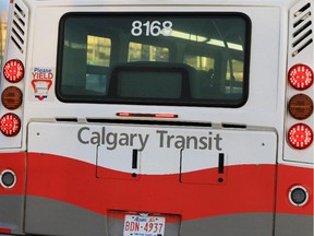 Calgary Transit bus.
