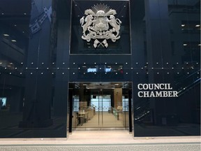 Calgary city council chambers