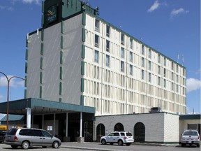 The former Quality Inn hotel on Edmonton Trail.