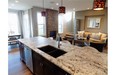 The kitchen in a show home by WestCreek Homes in Legacy. Marty Hope for the Calgary Herald