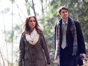 Lacey Chabert and Corey Sevier in the Tree That Saved Christmas
Courtesy, UP