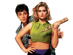 Luke Perry and Kristy Swanson in Buffy the Vampire Slayer in this 1992 file shot.
Calgary Herald archives