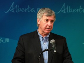 Minister of Finance Robin Campbell