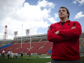 Former U of C Dinos star Linden Gaydosh was once cheered by Calgary football fans, but he won't have many in his corner on Sunday when he suits up for the Hamilton Tiger-Cats, aiming to prevent the Stamps from winning the Grey Cup.