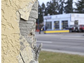 Damage done to the house on the 1200 block of Edmonton after an early morning commercial break and enter, on November 6, 2014