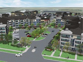 An artist's rendering of Auburn Walk by Cardel Lifestyles.