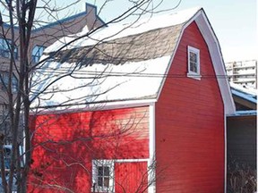 Backyard barn