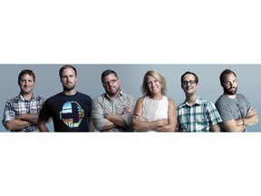 WULU Left to right: Steve Habbi (Co-Founder), Darren Wood (Co-Founder), Mike Nyhus (Co-Founder), Kirsten Nyhus (Co-Founder), Andrew Turnbull (Co-Founder), and Kyle Langille (Lead Developer).