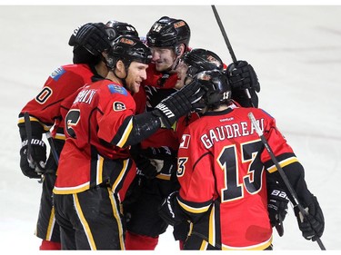 The Flames have had plenty to celebrate this season, putting up a 12-6-2 record through 20 games.