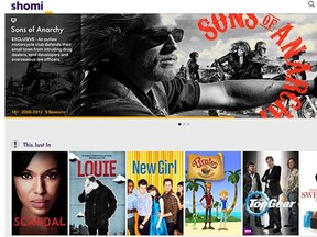 Rogers and Shaw kicked off their joint video streaming service called Shomi, which is in beta and exclusive to cable and Internet customers with either company.