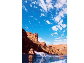 There are five lakes in the desert relatively close to Phoenix. Courtesy, Arizona Office of Tourism