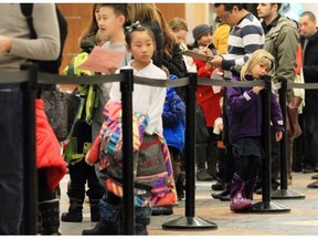 There were long line-ups in Calgary for flu shots last January during a particularly rough flu season.