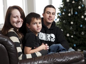 After six years of saving for a down payment, Marlee Angele, husband Elias Puurula and son Isaac moved into their new Airdrie home in the Bayside Pier 11 development.