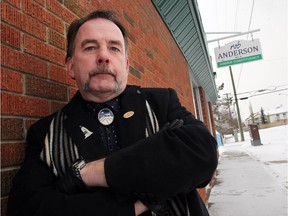 Airdrie's Allan Hunter is one of the people leading the charge to get MLA Rob Anderson to step down and run in a by-election after he and other former Wildrose MLA's crossed the floor to the Alberta PC party. He was photographed in Airdrie on December 28, 2014.