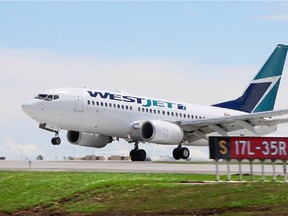 Westjet flight 169 from St. John.